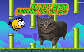 Image Flappy Bird Spinning Oia Oia Cat